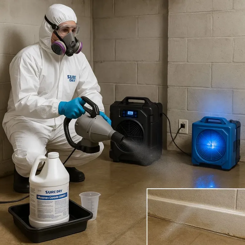 Sanitization and Odor Removal process in Lake Park, IA