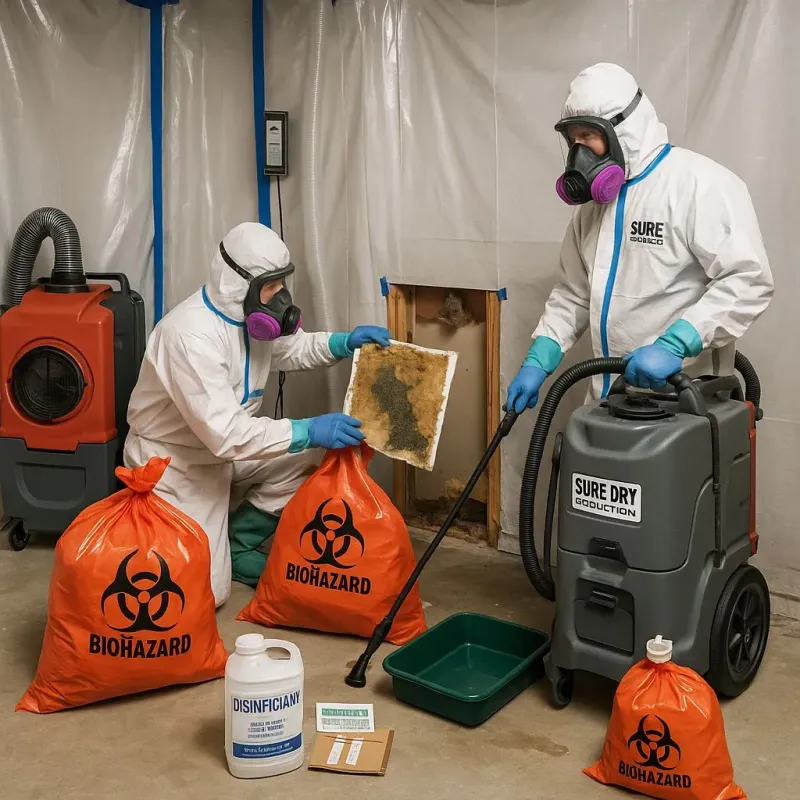 Contaminated Water Handling Protocols process in Lake Park, IA